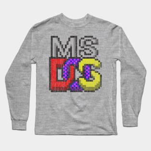 MSDOS Long Sleeve T-Shirt